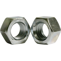 Hex Nut, 1/4", Zinc Cr+3, Coarse Thread MMM965 | Dickner Inc