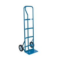 All-Welded Hand Truck, P-Handle Handle, Steel, 51" Height, 600 lbs. Capacity Groupe Belzile Dickner