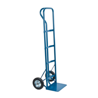 All-Welded Hand Truck, P-Handle Handle, Steel, 51" Height, 600 lbs. Capacity Groupe Belzile Dickner