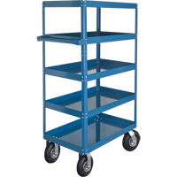 Chariots &agrave; tablette, 5 Tiers, 24" la x 65" h x 36" p, Capacit&eacute; 900 lb Groupe Belzile Dickner