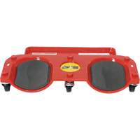 Socle roulant pour les genoux, Plastique, Rouge, Capacit&eacute; 350 lb Groupe Belzile Dickner