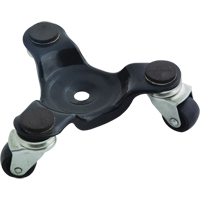 Leg Dolly, 200 lbs. Capacity, Steel Frame, 2.45" H Groupe Belzile Dickner