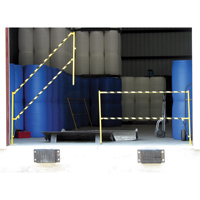 Safety Lift Gate, 10' L x 42-5/8" H, 159" Raised, Yellow Groupe Belzile Dickner