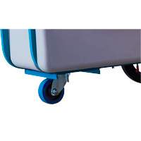 Chariot basculeur en acier, Poly&eacute;thyl&egrave;ne, 0,625 vg³, Capacit&eacute; de charge de 850 lb Groupe Belzile Dickner