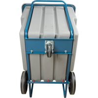 Chariot basculeur en acier, Poly&eacute;thyl&egrave;ne, 1,1 vg³, Capacit&eacute; de charge de 1250 lb Groupe Belzile Dickner