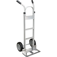 Knocked Down Hand Truck, Dual Handle, Aluminum, 50-5/8" Height, 500 lbs. Capacity Groupe Belzile Dickner