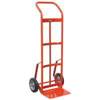 Hand Truck with Reinforced Noseplate - 156RN-HB, Continuous Handle, Steel, 51" Height, 800 lbs. Capacity Groupe Belzile Dickner