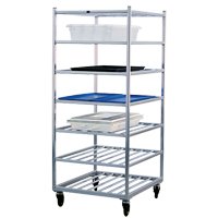Chariot &agrave; tablettes, 7 Tiers, 28-1/2" la x 69" h x 32" p, Capacit&eacute; 525 lb Groupe Belzile Dickner