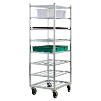 Chariot &agrave; tablettes, 8 Tiers, 20-7/8" la x 67" h x 27" p, Capacit&eacute; 600 lb Groupe Belzile Dickner
