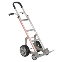 Self-Stabilizing Hand Truck, Combination Handle, Aluminum, 55'' Height, 500 lbs. Capacity Groupe Belzile Dickner