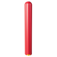 Enveloppe nervur&eacute;e pour butoir, 8" dia. x 56" l, Rouge Groupe Belzile Dickner