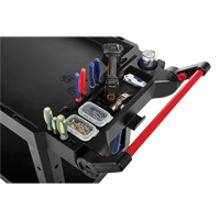 Heavy-Duty Adaptable Utility Cart, 2 Tiers, 17-3/4" x 36" x 46-1/5", 500 lbs. Capacity Groupe Belzile Dickner