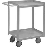 Industrial Grade Shelf Cart, 2 Tiers, 24-1/8" W x 35" H x 42" D, 1200 lbs. Capacity Groupe Belzile Dickner