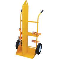 Welding Cylinder Torch Cart, Foam-Filled Wheels, 23-1/8" W x 22-13/16" L Base, 500 lbs. Groupe Belzile Dickner
