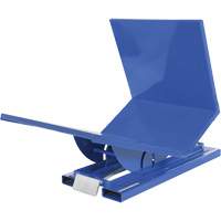 Open Sided Hopper, Steel, 1 cu.yd., Blue Groupe Belzile Dickner