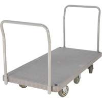 Heavy Duty Plastic Platform Truck, 60" L x 30" W, 3000 lbs. Cap., Polyurethane Wheels Groupe Belzile Dickner