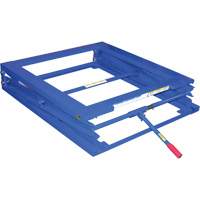 Adjustable Pallet Stand, 42-1/2" L x 40" W, 5000 lbs. Cap. MP132 | Dickner Inc
