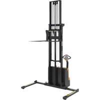 Double Mast Stacker, Electric Operated, 2200 lbs. Capacity, 150" Max Lift MP141 | Dickner Inc