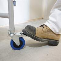 Mini roulette de 4" avec goupille verrouillable Groupe Belzile Dickner