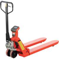 Eco Weigh-Scale Pallet Truck with Thermal Printer, 45" L x 22.5" W, 4400 lbs. Cap. MP256 | Dickner Inc