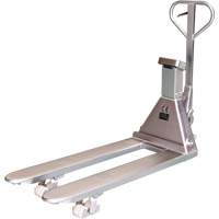 Eco Weigh-Scale Pallet Truck, 48" L x 27" W, 4400 lbs. Cap. MP258 | Dickner Inc