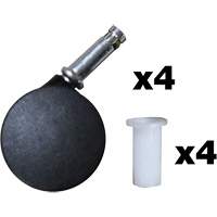 Ensemble de roulettes pour chaise haute SturdyChair Groupe Belzile Dickner