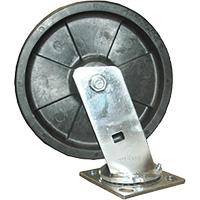 Roulette pivotante pour chariot à plateforme MP470 | Dickner Inc