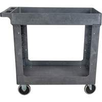 Chariot utilitaire pour l'entretien, 2 tiers, 16-1/2" x 32-1/2" x 34-1/2", Capacit&eacute; 550 lb Groupe Belzile Dickner