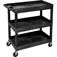 Tub Cart, 3 Tiers, 35-1/4" x 36-1/4" x 18", 300 lbs. Capacity Groupe Belzile Dickner