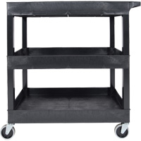 Tub Cart, 3 Tiers, 35-1/4" x 36-1/4" x 18", 300 lbs. Capacity Groupe Belzile Dickner