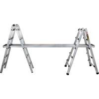 Telescoping Multi-Position Ladder, Aluminum, 300 lbs., CSA Grade 1A Groupe Belzile Dickner