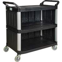 Chariot utilitaire, 3 tiers, 19-3/4" x 37-1/2" x 40-1/4", Capacit&eacute; 250 lb Groupe Belzile Dickner
