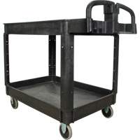 Utility Cart, 2 Tiers, 25-5/8" x 33-1/2" x 43-3/4", 550 lbs. Capacity Groupe Belzile Dickner