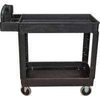 Chariot utilitaire, 2 tiers, 17-1/8" x 33-1/2" x 37-5/8", Capacit&eacute; 550 lb Groupe Belzile Dickner