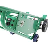 Powered Drum Hand Truck with Pneumatic Wheels Groupe Belzile Dickner