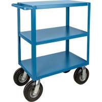  Chariot &agrave; tablettes pour l'ext&eacute;rieur, 3 Tiers, 18" la x 39" h x 33" p, Capacit&eacute; 1200 lb Groupe Belzile Dickner