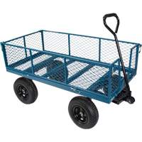 Wagon with Drop Sides, 24" W x 48" L, 800 lbs. Capacity Groupe Belzile Dickner