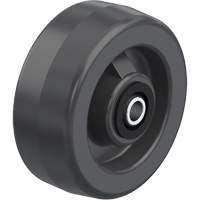 Roues ph&eacute;noliques pleines noires Groupe Belzile Dickner