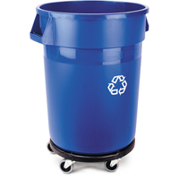 Contenant de collecte des d&eacute;chets recyclable Brute, Vrac, Plastique, 32 gal. US Groupe Belzile Dickner