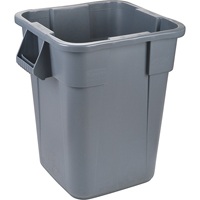 Square Brute&reg; Containers, Polyethylene, 40 US gal. Groupe Belzile Dickner