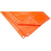 Insulated Tarps, Polyethylene, Orange, 20' x 12' x 8 mils Groupe Belzile Dickner