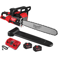 Fuel 20" Dual Battery Chainsaw Kit, Battery Powered, 5.8 HP Groupe Belzile Dickner