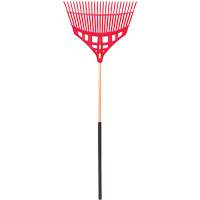 Leaf Rake, 24" Blade, Wood Handle, Plastic Blade Groupe Belzile Dickner