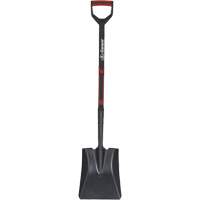 Square Point Shovel, Tempered Steel Blade, D-Grip Handle, 31" Long Groupe Belzile Dickner