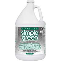 Nettoyant et d&eacute;graissant industriel Crystal Simple Green , 1 gal., Cruche Groupe Belzile Dickner