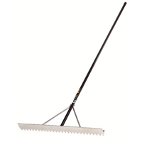 Pro Asphalt Rake, 36" W, Aluminum Blade, 28 Tines Groupe Belzile Dickner