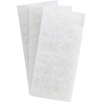 Doodlebug™ White Cleaning Pad, 10" L x 4-5/8" W NH327 | Dickner Inc