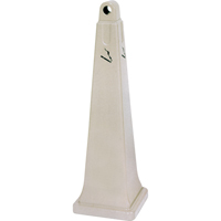 Groundskeeper Cigarette Waste Collectors, Free-Standing, Plastic, 1 US gal. Capacity, 39-3/4" Height Groupe Belzile Dickner