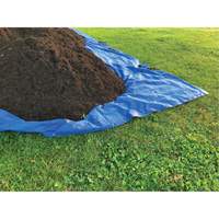 Tarp, Standard Duty, Blue, 7' x 5' x 4 mils Groupe Belzile Dickner