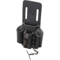 Tool Belt Pouch, Multiple Tool Holder, Leather, 4 Pockets Groupe Belzile Dickner